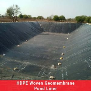 hdpe woven geomembrane pond liner