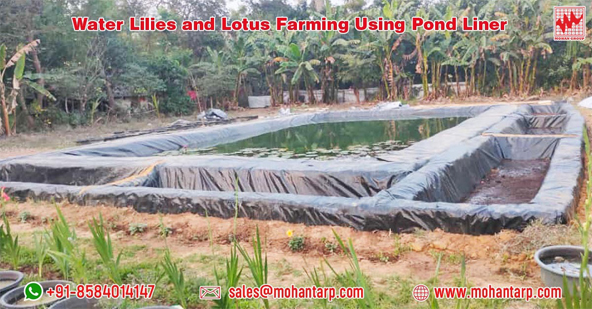 woven geomembrane pond liner