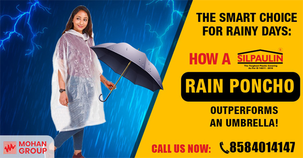 silpaulin rain ponchos