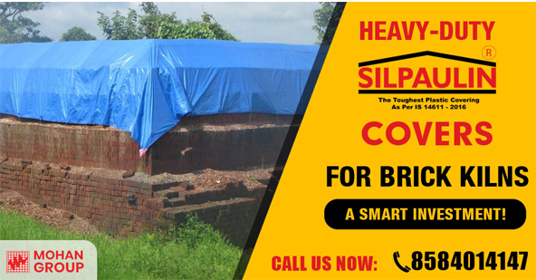 silpaulin brick kiln cover