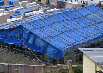 plastic relief tarpaulin