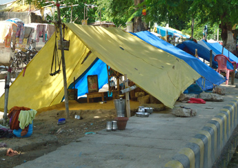 relief tarpaulin