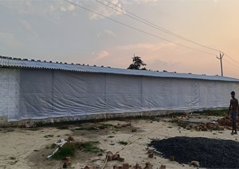 silpaulin poultry curtains