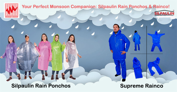 silpaulin rain ponchos and rainco
